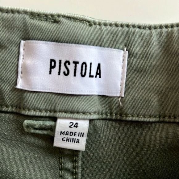 Pistola Marissa high rise utility short in bluff (green) size 24 - Picture 6 of 6